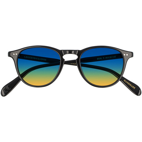 Epos Bor N lenti blu sfumate arancio