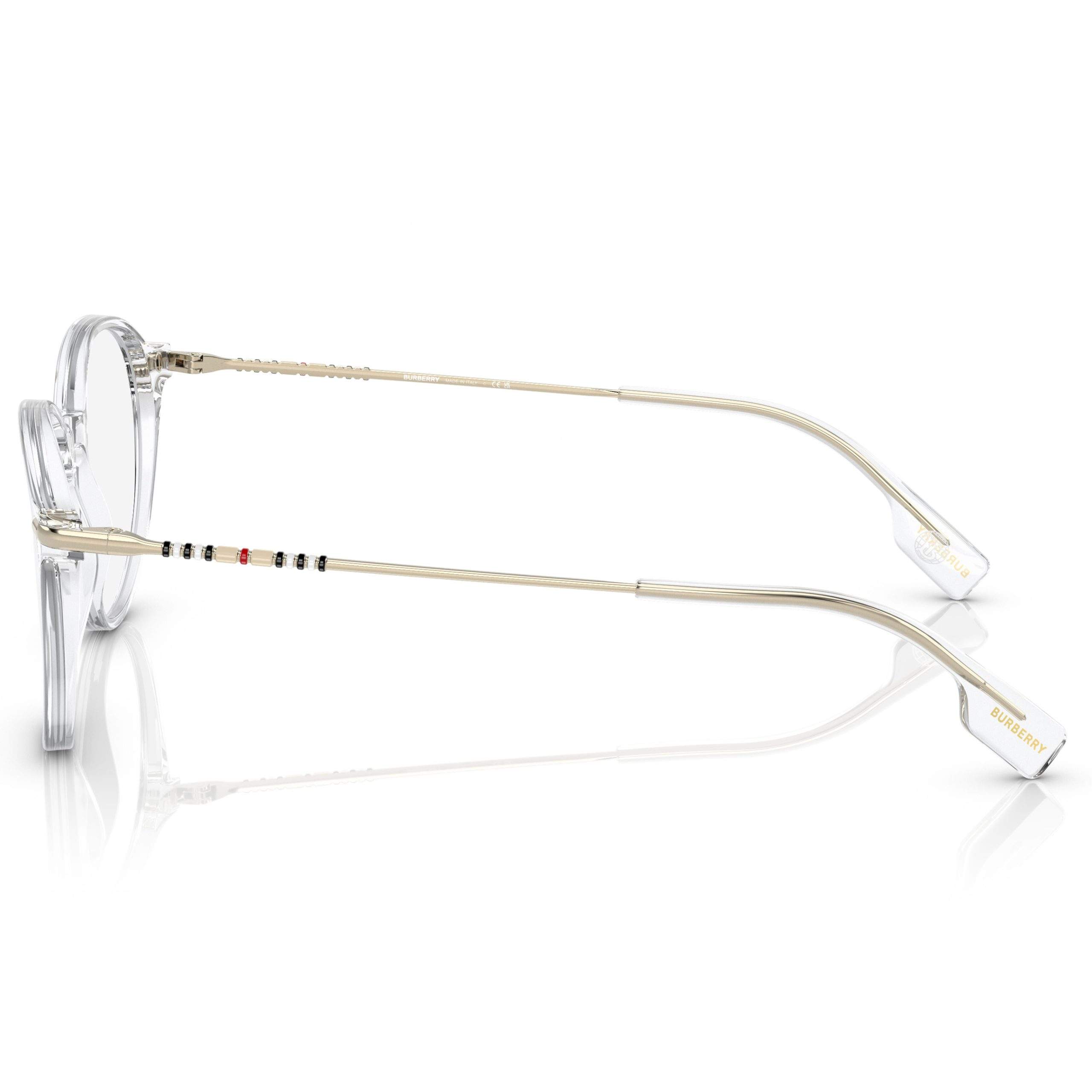 Burberry 2365 3024 colore trasparente occhiale da vista