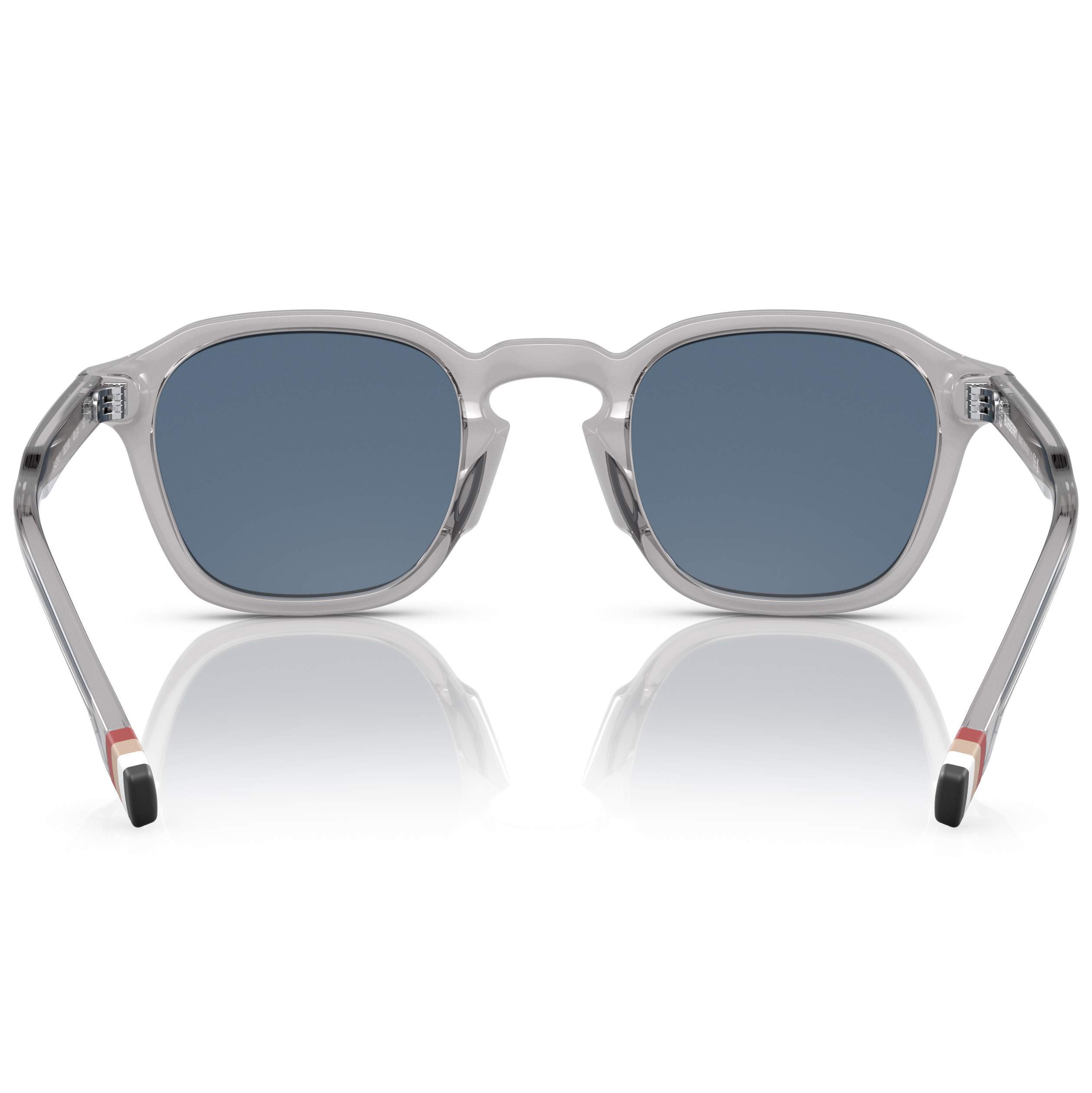 Occhiali da sole Burberry 4378U 382580 colore grigio lenti blu