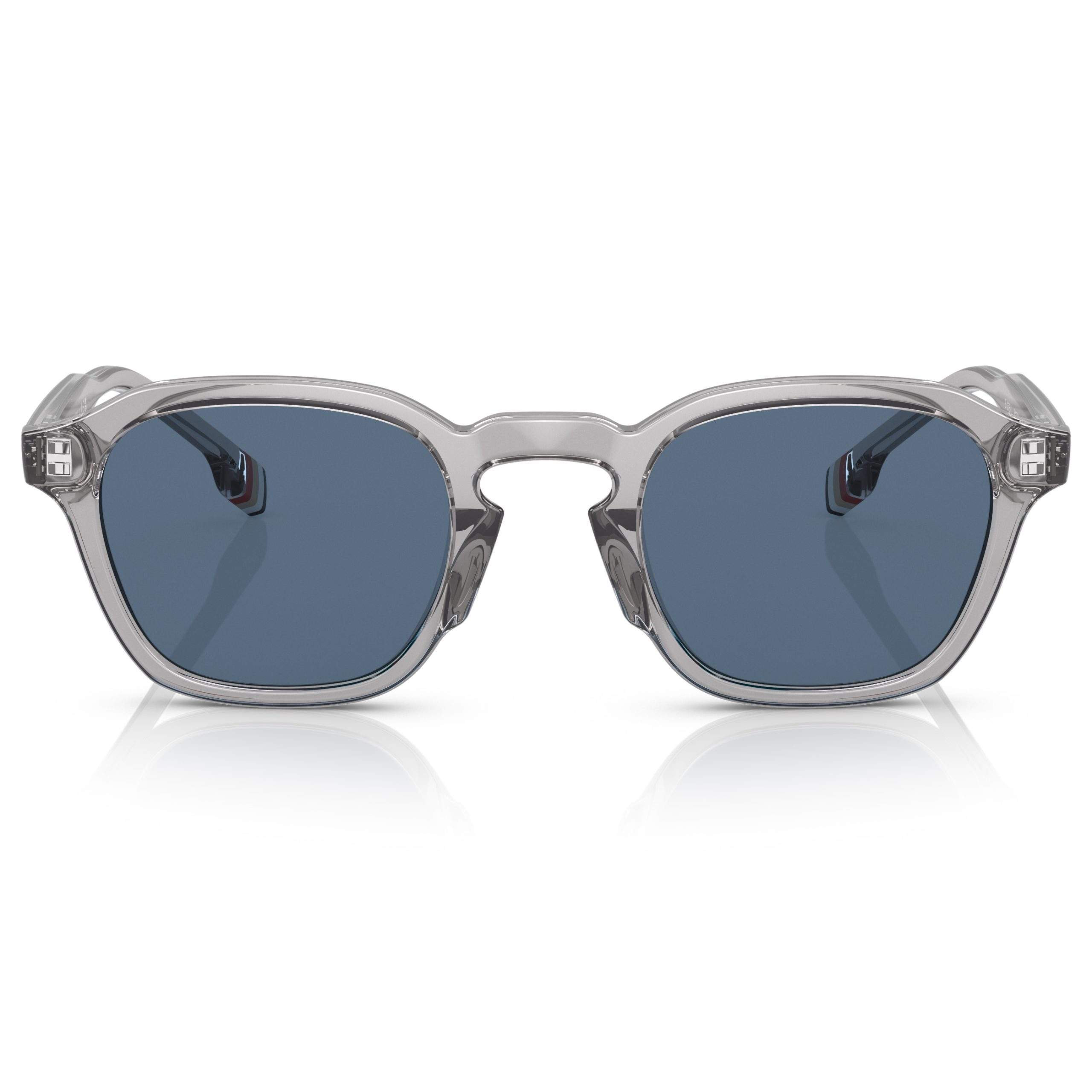 Occhiali da sole Burberry 4378U 382580 colore grigio lenti blu