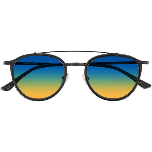 Epos Devon N lenti blu sfumate arancio