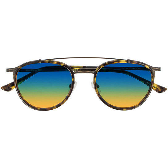 Epos Devon TB lenti blu sfumate arancio