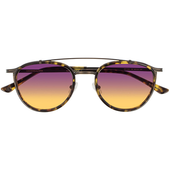 Epos Devon TB lenti viola sfumate arancio