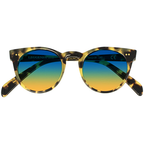 Epos Duncan TR lenti blu sfumate arancio