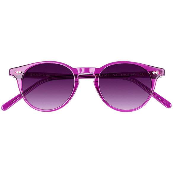 Epos Efesto 3 VA viola traslucido con lenti viola sfumate