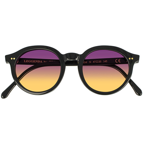 Epos Golem N orange shaded purple lenses