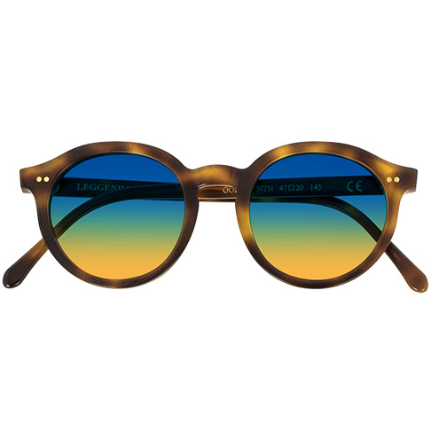 Epos Golem NTN orange shaded blue lenses