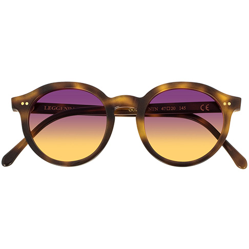 Epos Golem NTN orange shaded purple lenses