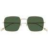Gucci 1184S 002 oro lenti verdi