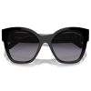 Prada 17ZS 1AB09S nero con lenti grigie sfumate